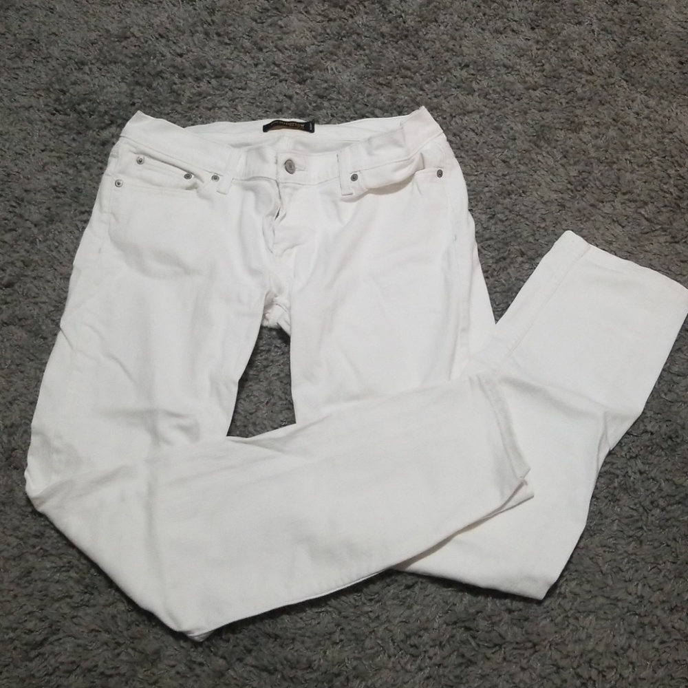 Levi's too super low 524 jeans White 13M